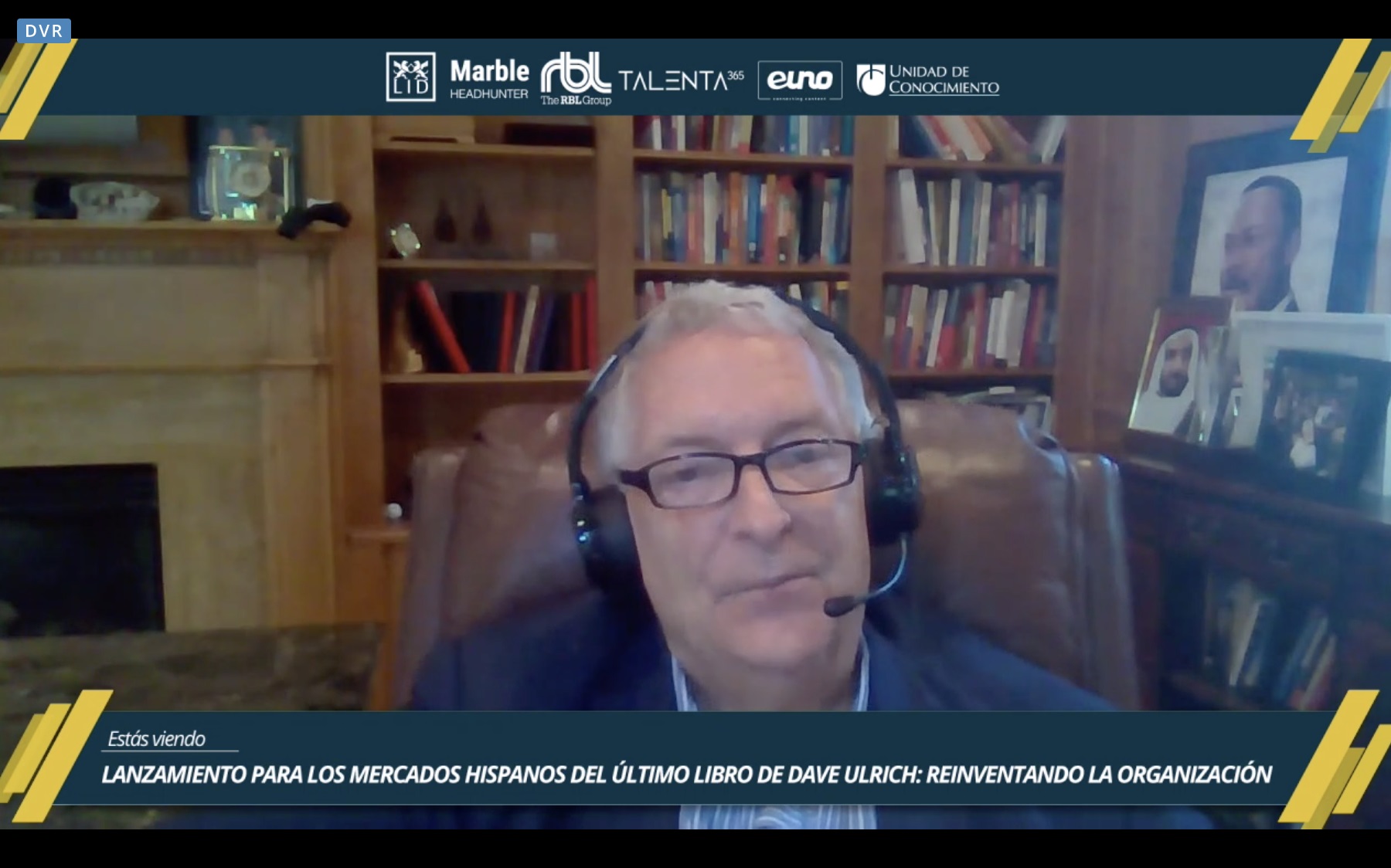 14 000 conectadas en la presentación de Reinventando la organización con Dave Ulrich