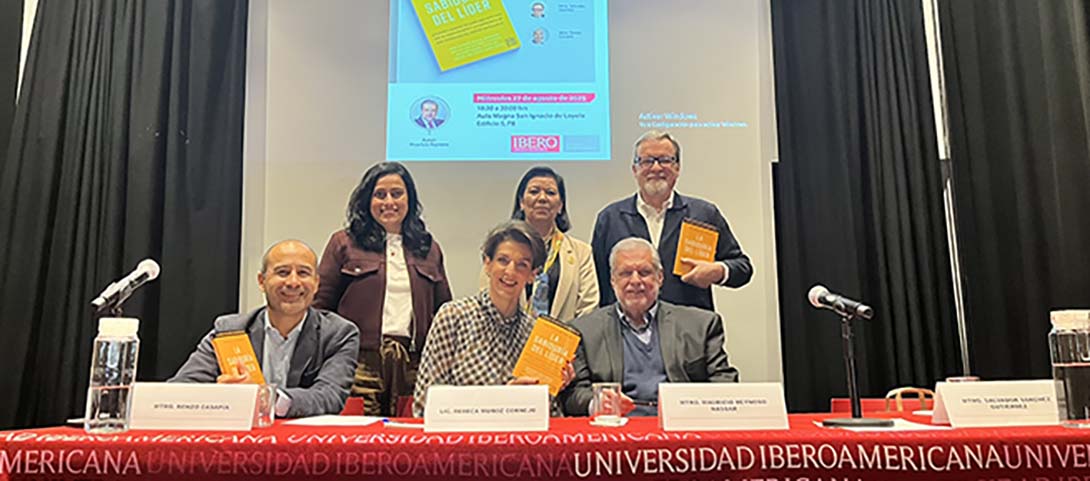 La Ibero recibe a Mauricio Reynoso con la presentación de su nuevo libro La sabiduría del líder