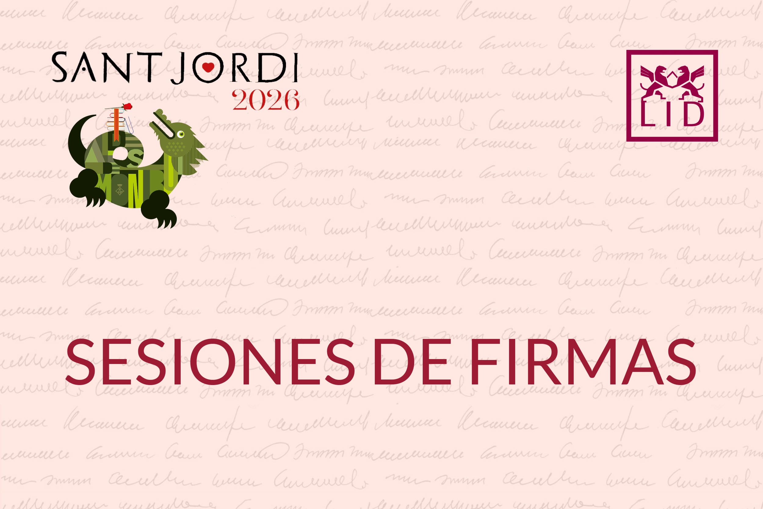 Conoce a nuestros autores en Sant Jordi